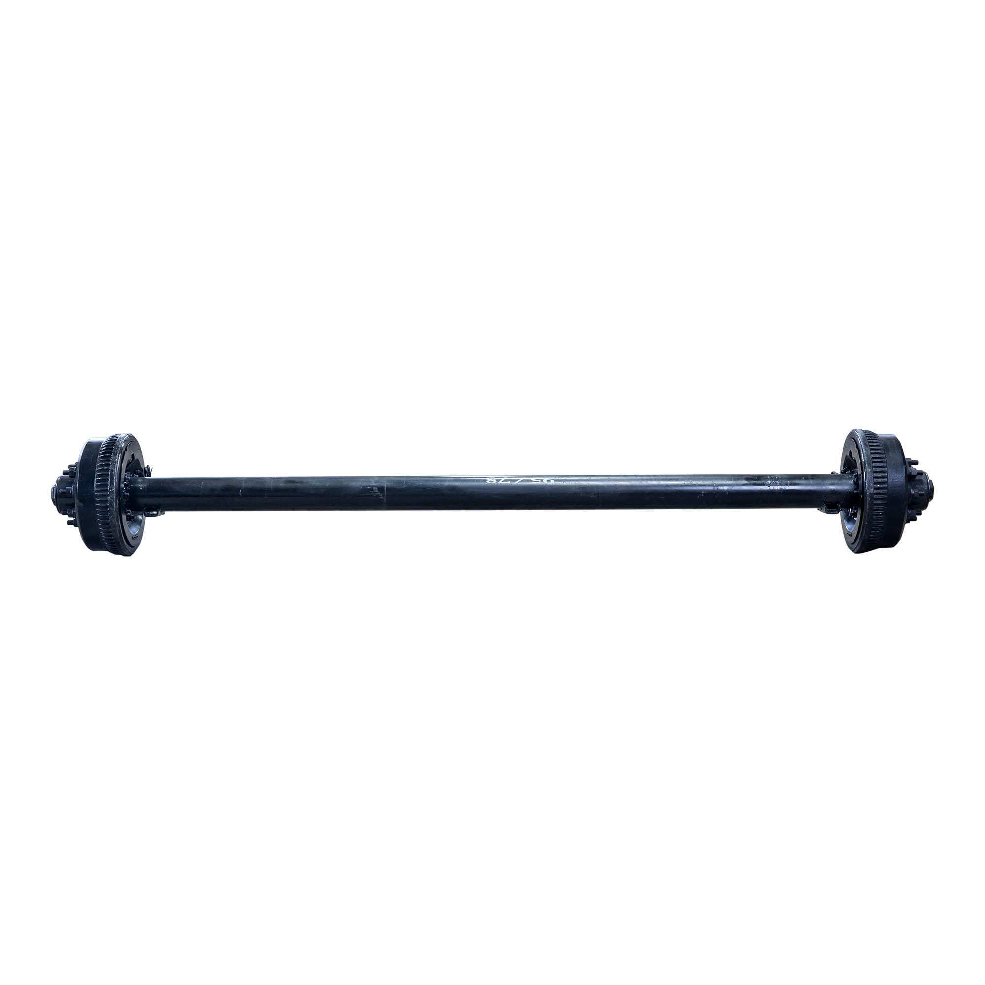 Amazon.com: 9000 lb Electric Brake Trailer Axle 8 Lug - 9k